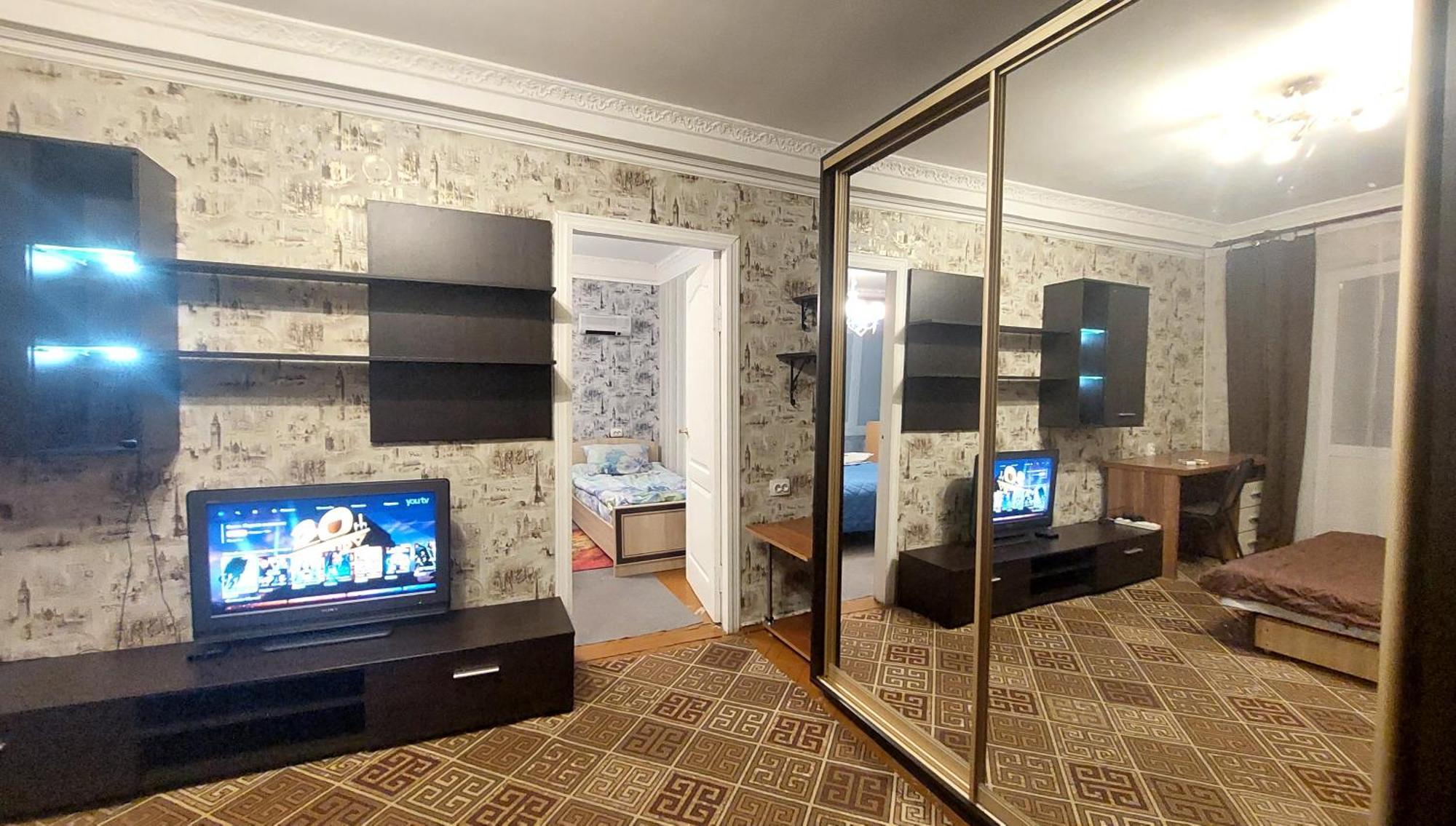 2 Bedroom Apartment Metro Vasilkovskaya 基輔 外观 照片