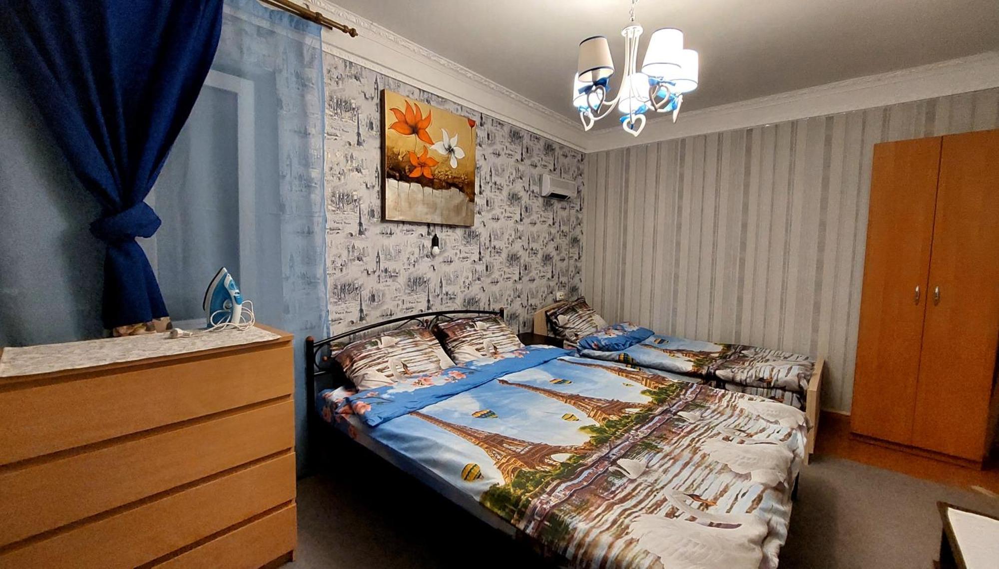2 Bedroom Apartment Metro Vasilkovskaya 基輔 外观 照片