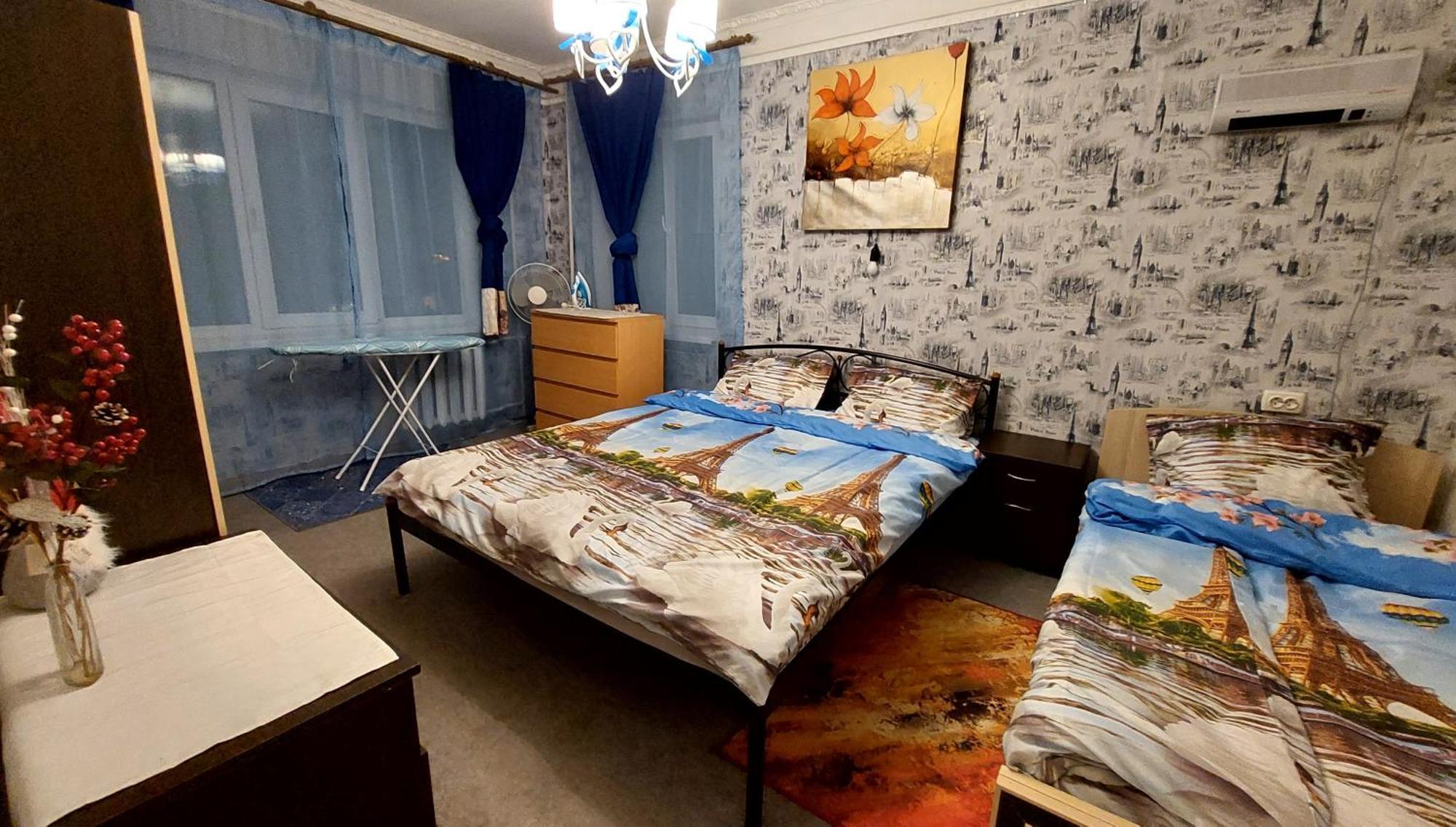 2 Bedroom Apartment Metro Vasilkovskaya 基輔 外观 照片